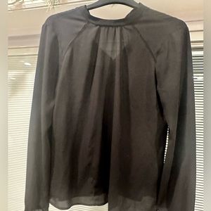 Express Size Small long Sleeve black shirt